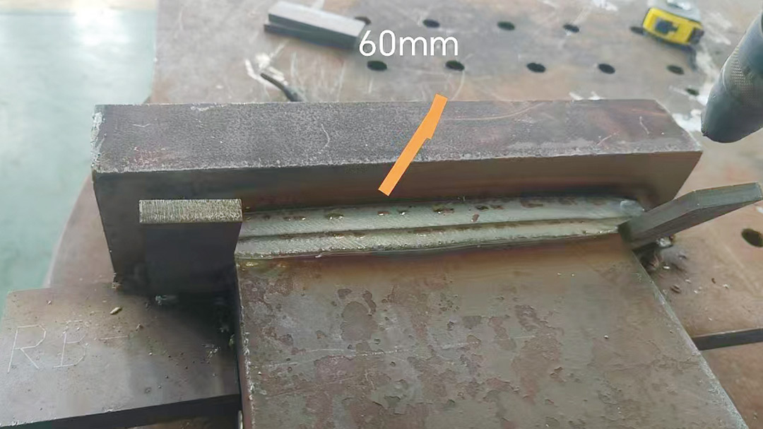 焊接样板，探伤达到2级